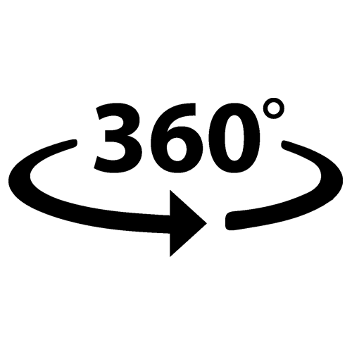 360 градусов